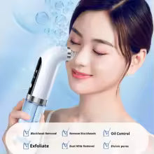 Black Pore Vacuum Cleaner electric micro bubble cleanser for deep pore cleansing and blackhead removal