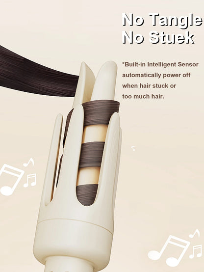 Automatic Curling Iron, Hair Curler Wand Rotating
