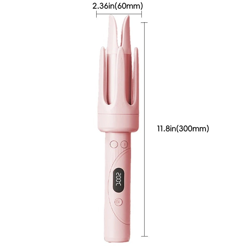 Automatic Curling Iron, Hair Curler Wand Rotating